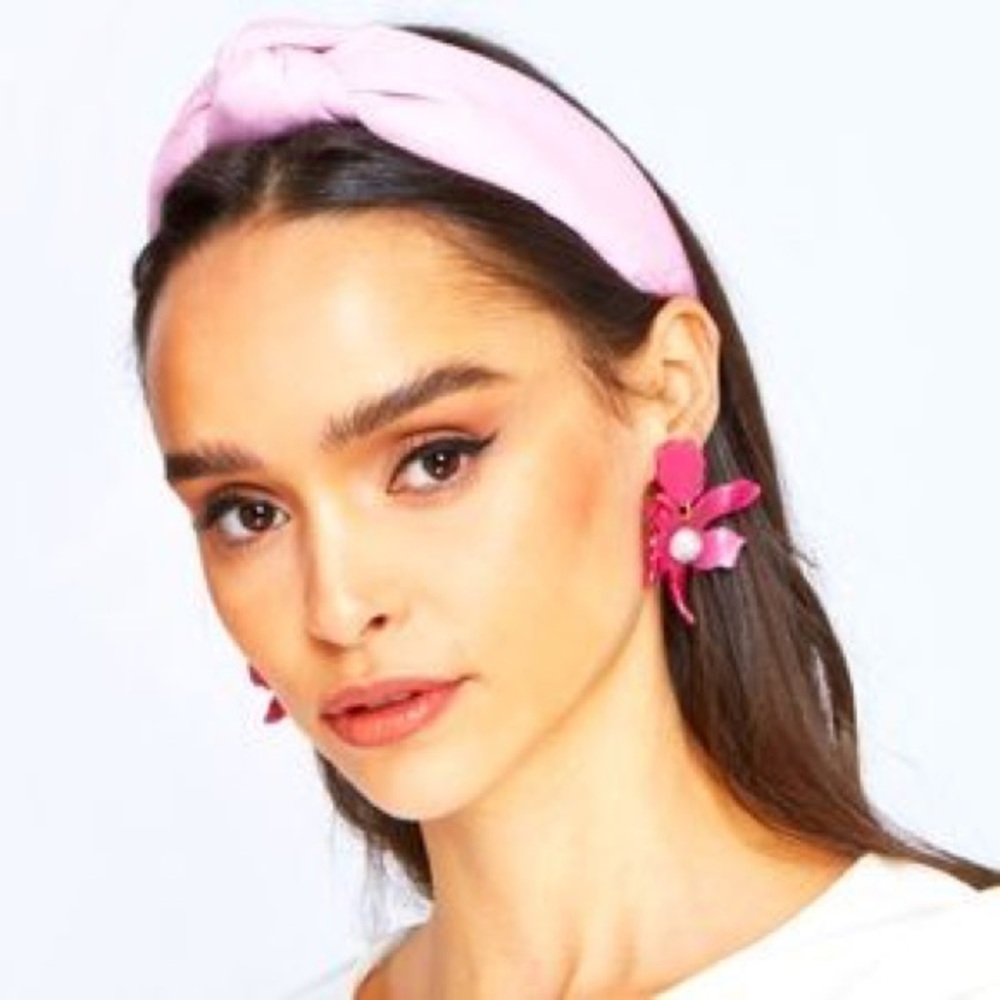 Stoney Clover x Lele Sadoughi flamingo headband